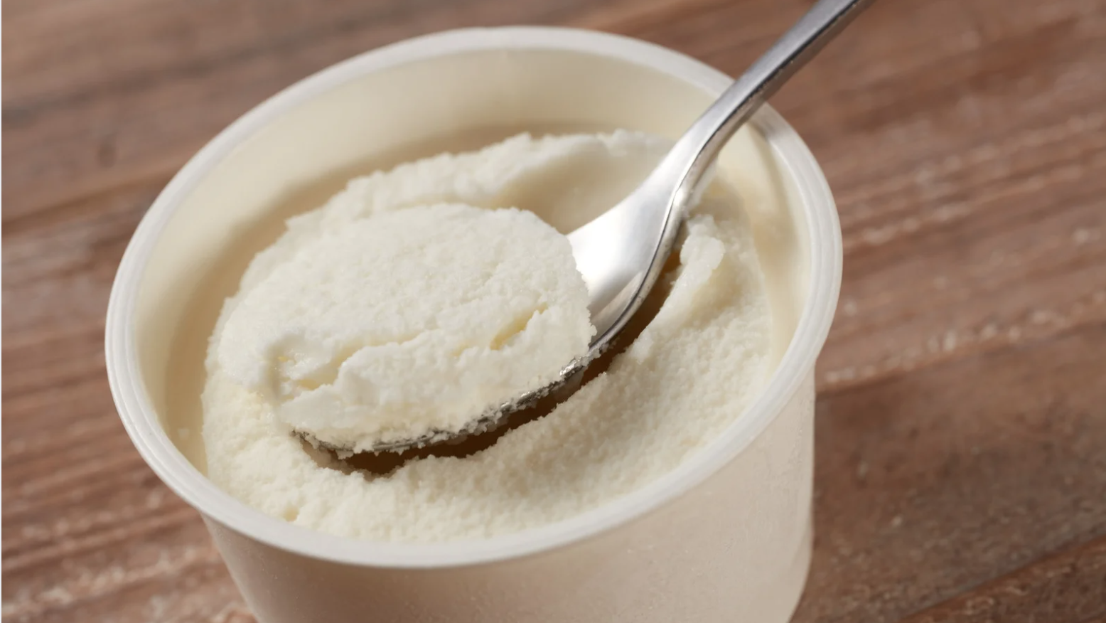 Ice crem in a cup